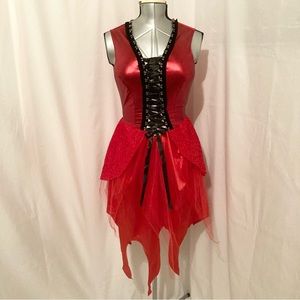 Fairy-Licious Devil Dress Costume 7/9Juniors